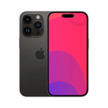 Back view of a black pre-owned iPhone 14 Pro Max 256GB