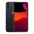 Back view of a black pre-owned iPhone XS Max