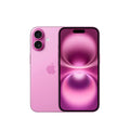 Back view of a pink pre-owned iPhone 16