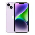 Back view of a Purple colour pre-owned iPhone 14 128GB