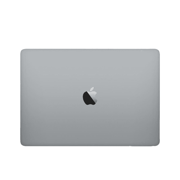 back view of a space grey pre-owned MacBook Pro 2017 13-inch