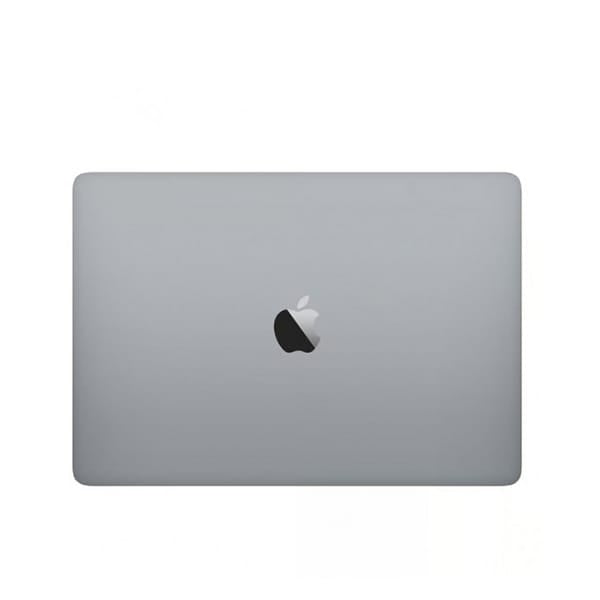 Back view of a space grey pre-owned MacBook Pro 2020 Intel