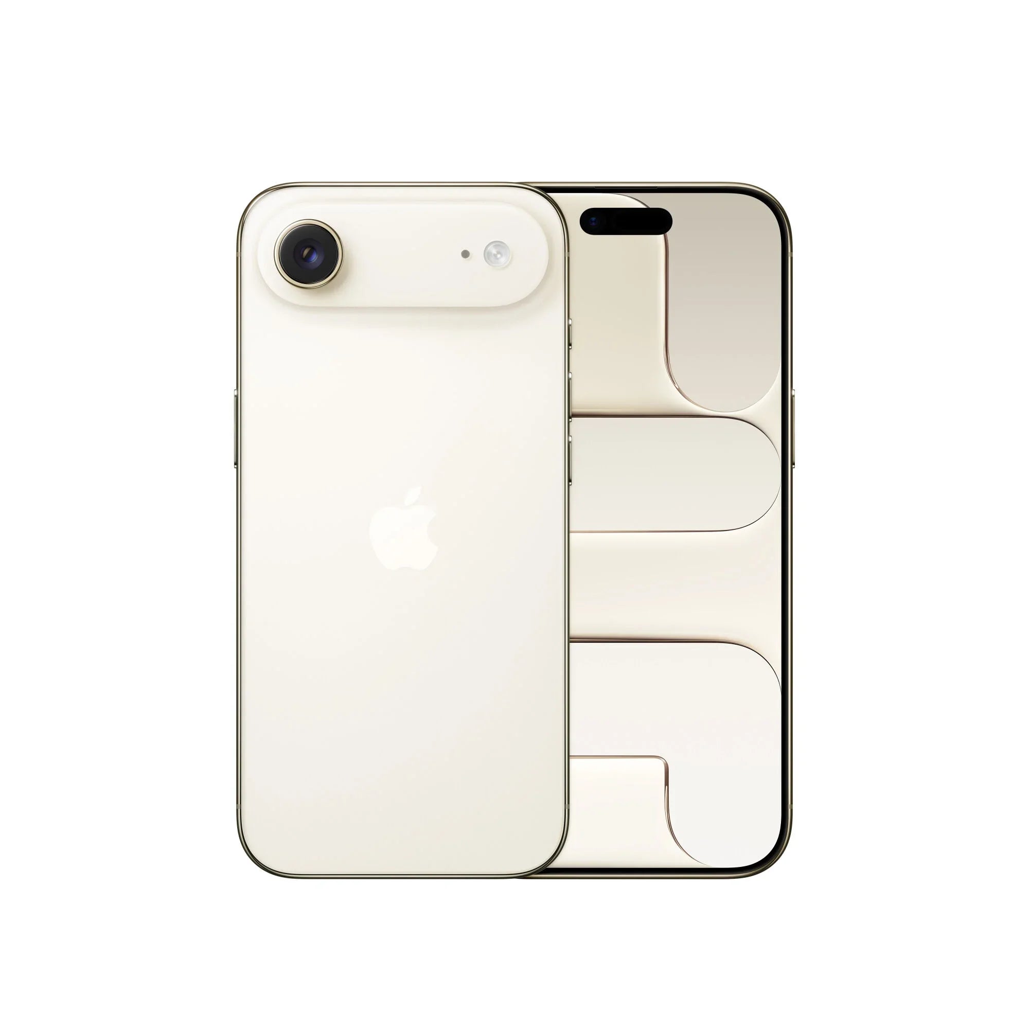 Gold pre-owned iPhone 17 Air 256GB showing the back view