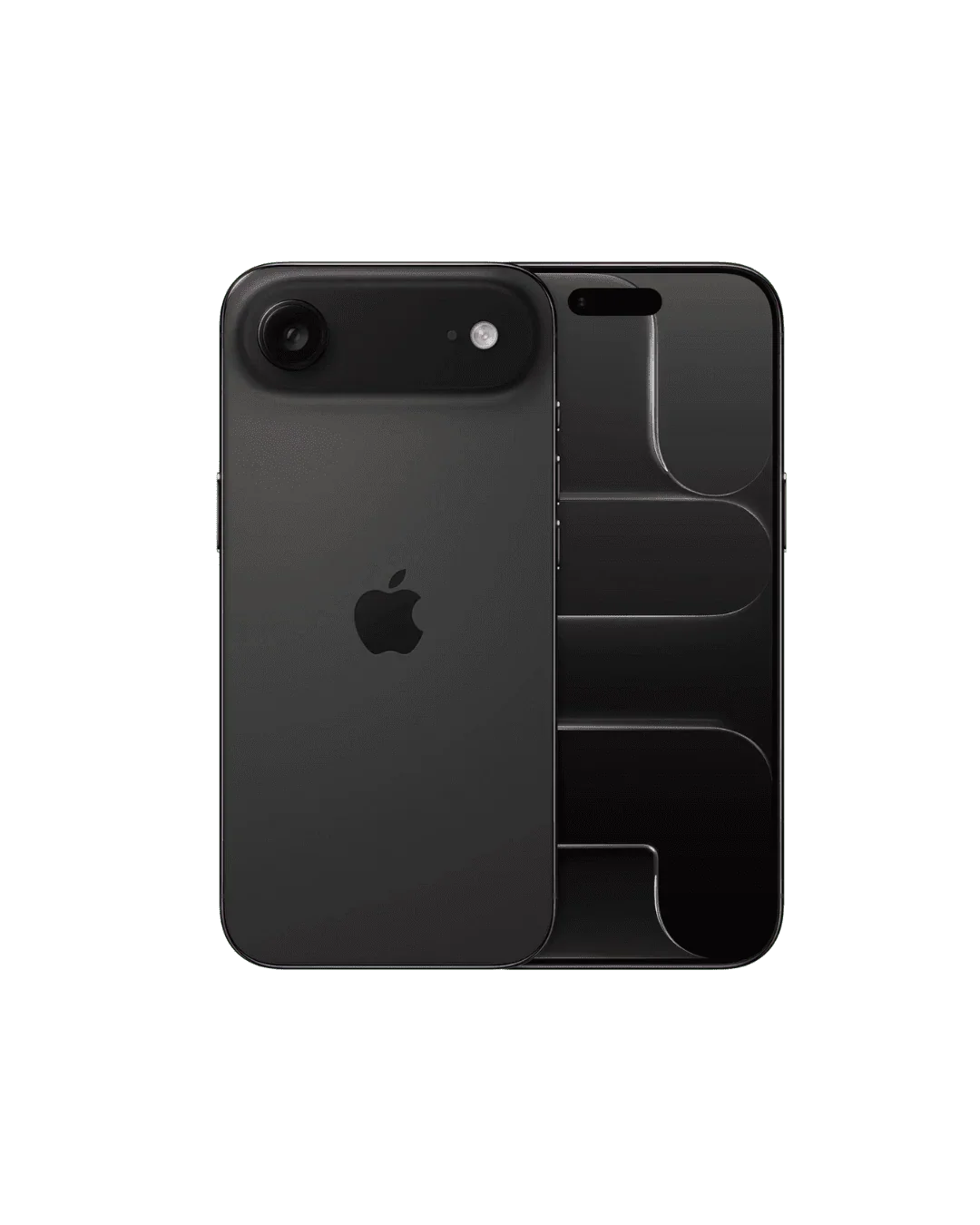 Black pre-owned iPhone 17 Air showing the back view
