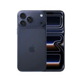 Back view of a navy pre-owned iPhone 17 Pro